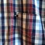Tommy Hilfiger Mens Blue Red Check cotton shirt M including postage Image 3