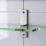 Grundtal IKEA glass bathroom shelf Image 4
