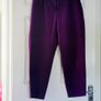 Purple trousers, Zara. L. Image 3