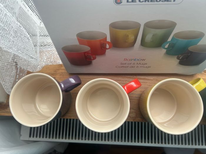 5 Le Creuset Mugs