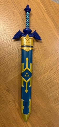 Legend Of Zelda Link Sword, Cartoon, Blue, One Size
