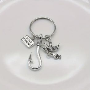 Fishing Keyring