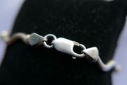 Vintage 925 Sterling Silver  Bracelet L-7" 8,8g