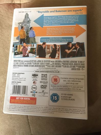 The Change Up DVD
