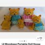 Little Woodeze( Sylvanian ) Toy, suitcase call all Image 2