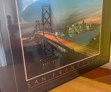 Framed print and framed mirror