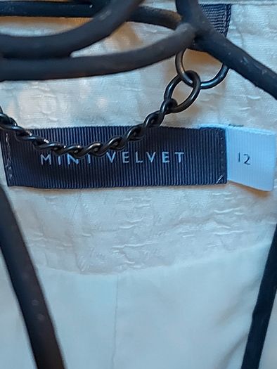 Mint Velvet cream blazer jacket 12