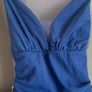 Blue Debs / Prom Dress Size 12 Sparkly Backless Gown Image 6