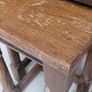 Solid Oak Coffee Table and Side Table Image 9