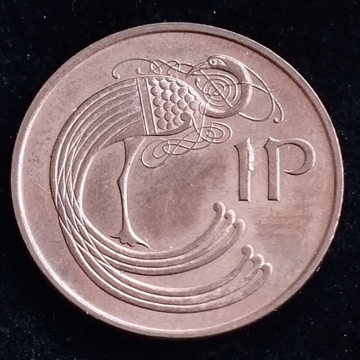 Ireland - 1996 - 1 Penny - Bird - UNC - KM.12a - [2036]