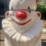 Vintage McCoy Pottery Clown Cookie Jar - Circa 1940s Image 5