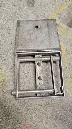 stainless bike anchor