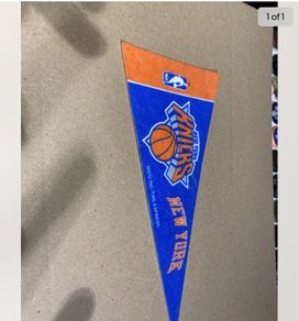 New York Knicks and Giants NFL NBA Pennants