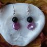 Pearl ,silver earrings,Handmade jewellery,Drop earrings,New,Gift Image 3