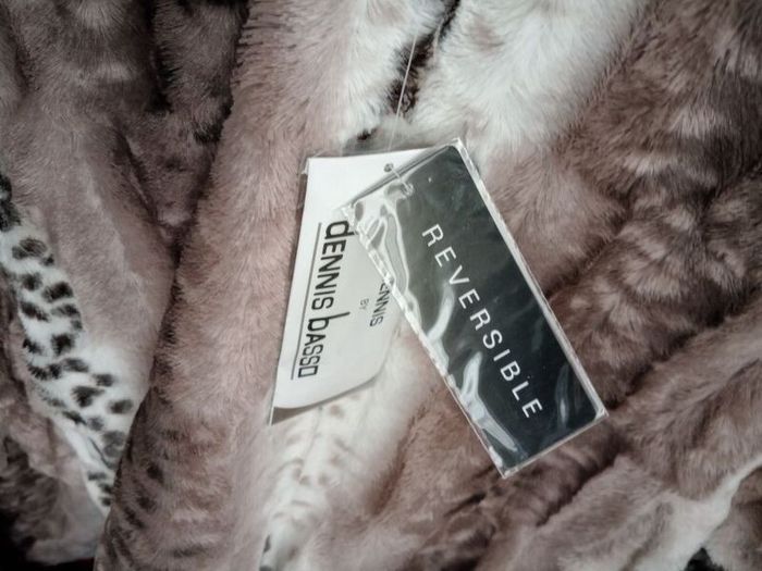 Brand new with tags Authentic Dennis Basso Reversible fur coat