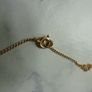 9ct Gold and Jade Pendant Necklace, Chinese Character Design, 9ct Gold Chain Image 5