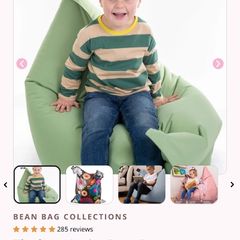 Elephant Junior Bean Bag - 2 available