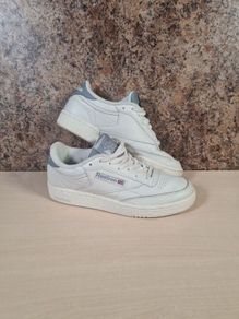 REEBOK CLASSIC trainers runners cream Size UK 5 EU 38 womens boys girls (AT2)