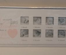 Babys First Year Frame- Daughter