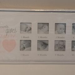 Babys First Year Frame- Daughter