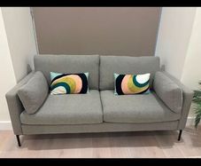 Brand New Grey Couch With Cushions