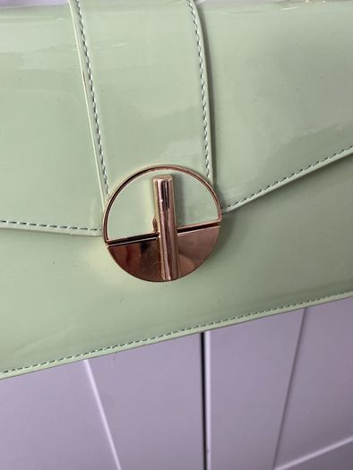 Handbag Green Patent