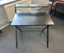 Black foldable desk x 1
