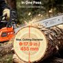 62cc Petrol Chainsaw, 20in Bar, 2-Stroke Image 4