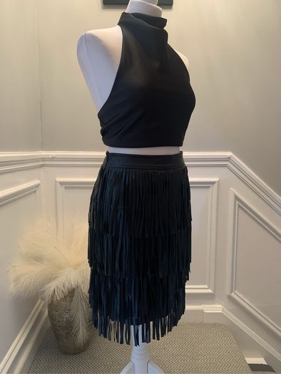 Loavies faux leather skirt. Size S