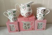 Tea Time Milk Jug and Mugs