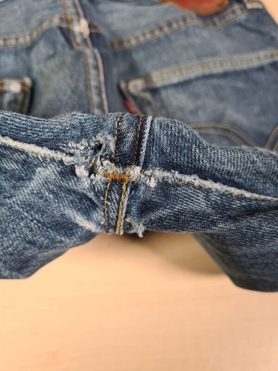 Levis 501's 1947 Special Edition jeans distressed Size W 30 L 30