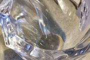 Orrefors Crystal Bowl Paperweight Style Residence by Olle Alberius Sweden