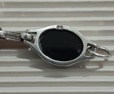Bracelet - Silver - Onyx