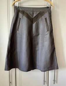 Vero Moda real leather skirt, BNWT, size 10
