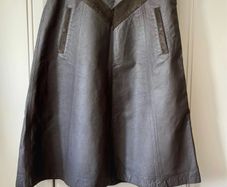 Vero Moda real leather skirt, BNWT, size 10