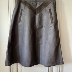 Vero Moda real leather skirt, BNWT, size 10