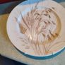 Wild Oats Brown Lovely Hanging Plate  Staffordshire Ironstone Made In England. Image 5