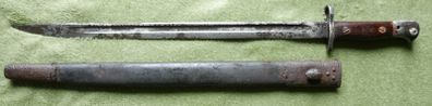 WW1 British Army 1907 Pattern Wilkinson Bayonet complete with Scabbard