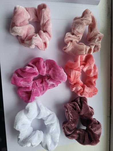 Velvet hair scrunchies, hair scrunchie, NEW