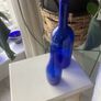 Two Vintage Cobalt Blue Bottles Image 6