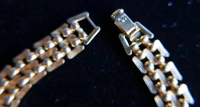 18Ct Gold Plated Bracelet Bangle