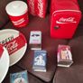 CocaCola Collector Set  Fridge Trays Glasses Tins & More Image 2
