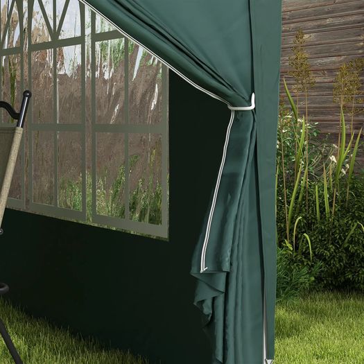 3x3m pop up gazebo with 4 side walls