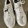 Mens white leather Bianco  shoes size 46/11 Image 5