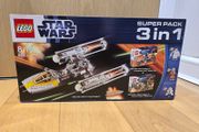 Lego 66411 Star Wars Bundle Pack, Super Pack 3 in 1 (Sets 9488, 9489, and 9495)