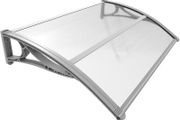 Front Door Canopy Outdoor Awning, Rain Shelter for Back Door, Porch, Patio, Window, 120 x 80 cm (FREE SHIPPING)