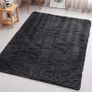 Rugs Living Room Large Black Fluffy Rug Area Rugs for Bedroom Large Modern Shaggy Rug Super Soft Non Slip Thick Pile MULTIPLE SIZES/COLOURS AVAILABLE (FREE SHIPPING) Image 2