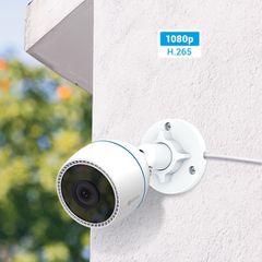 NEW: EZVIZ Outdoor CCTV Colour Night Vision, CCTV System Wi-Fi Home Security Camera, Strobe Light, IP67 Waterproof, Alexa/Google