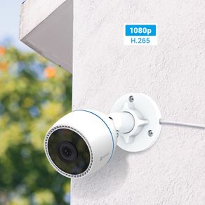 NEW: EZVIZ Outdoor CCTV Colour Night Vision, CCTV System Wi-Fi Home Security Camera, Strobe Light, IP67 Waterproof, Alexa/Google