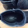 Ladies Black ankle boots size 6 Image 8
